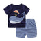 Baby Boy Summer Shirt And Shorts Set-bluefish-3M-JadeMoghul Inc.