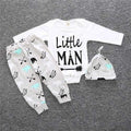 Baby Boys 3 Piece Romper Set In Assorted Designs-as picture 6-9M-JadeMoghul Inc.