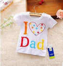 Baby Boys girls T-shirt 2016 Summer New Baby Clothing Baby Boys Short Sleeves T shirt Kids tops Cotton Cartoon Baby tees-1-3M-JadeMoghul Inc.