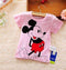 Baby Boys girls T-shirt 2016 Summer New Baby Clothing Baby Boys Short Sleeves T shirt Kids tops Cotton Cartoon Baby tees-1-3M-JadeMoghul Inc.