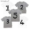 Baby Boys' Monster Number T-shirt-White 2-12M-JadeMoghul Inc.
