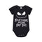 Baby Clothing One Piece Baby Infant Toddler Cotton Halloween Letter Print Short Sleeves Bodysuit TIY