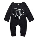 Baby Clothing One Piece Baby Letter Print Long Sleeves Jumpsuits TIY