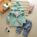 baby clothing set cotton autumn hoodies + pants + t-shirt 3 pieces children outerwear kids clothes suit 2 years newborn outfits-picture color-9M-JadeMoghul Inc.