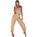 Baby Clothing Simple Fashion Zipper Design Women Casual Bib Overalls TIY