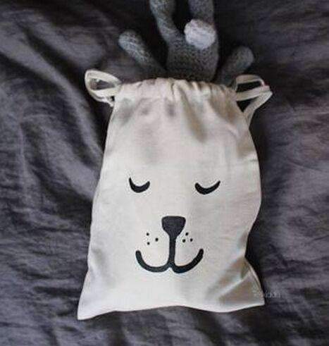 Baby Cute Canvas Plush Backpacks Toys Bags Bear Batman Style Kids Pocket Children Bags 23*27CM-Sleeping Bear-JadeMoghul Inc.