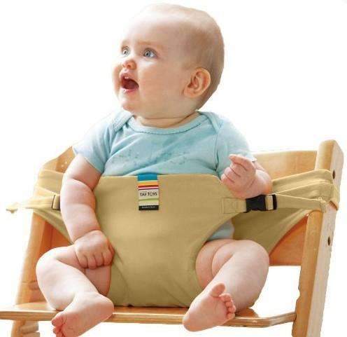 Baby dinning lunch chair/seat safety belt/portable infant seat/dinning chair cover/bebe seguridad-Green-JadeMoghul Inc.