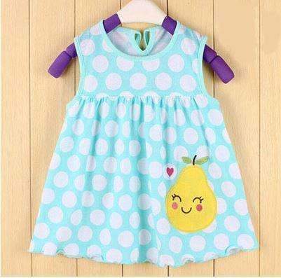 Baby Dresses Top Quality 2017 Princess 0-2years Girls Dress Cotton Clothing Dress Summer Girls Clothes Low Price-15-3M-JadeMoghul Inc.