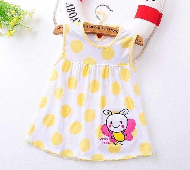 Baby Dresses Top Quality 2017 Princess 0-2years Girls Dress Cotton Clothing Dress Summer Girls Clothes Low Price-5-3M-JadeMoghul Inc.