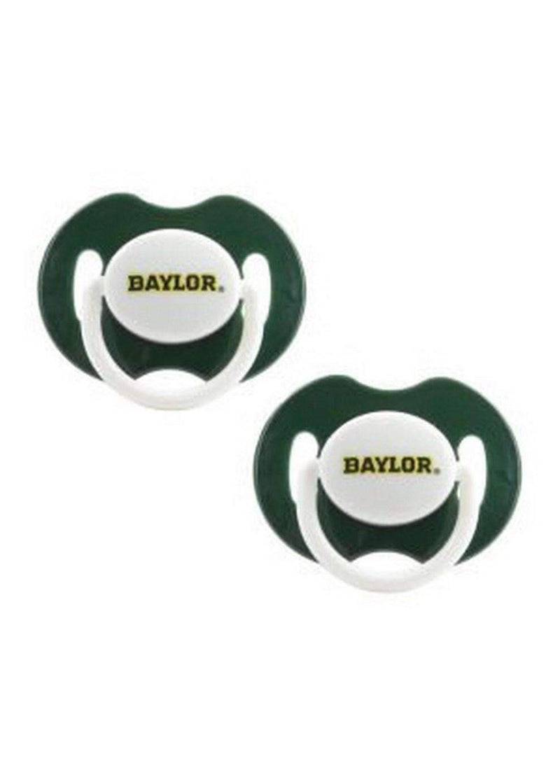 Baby Fanatic 2-Pack Pacifiers NCAA Baylor University-LICENSED NOVELTIES-JadeMoghul Inc.