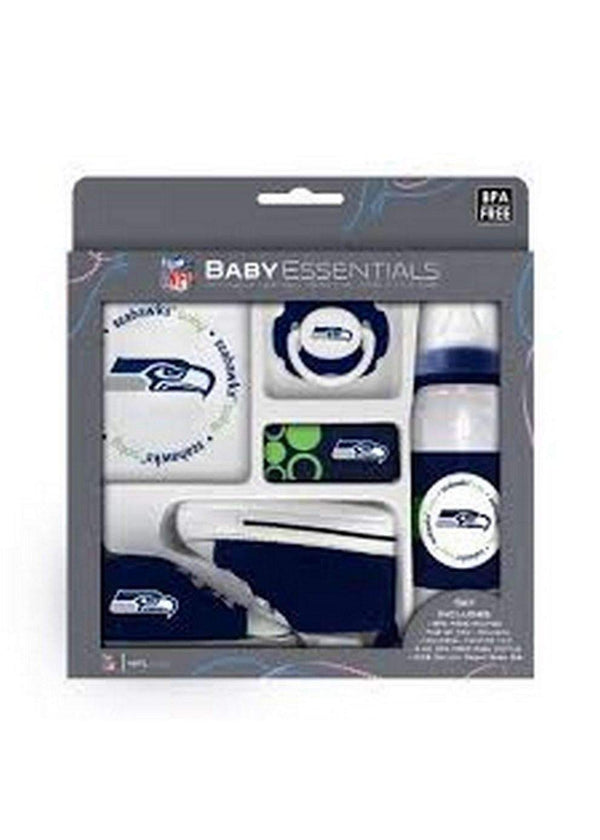 Baby Fanatic NFL Seattle Seahawks 5 Piece Gift Set-LICENSED NOVELTIES-JadeMoghul Inc.