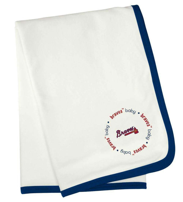 Baby Fanatic Receiving Blanket - Atlanta Braves-LICENSED NOVELTIES-JadeMoghul Inc.