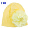 Baby Flower Hat Newborn Girl Cotton Beanie Cap Peony Flower Infant Spring Hat Children Accessories Retail SW057-Color 10-M-JadeMoghul Inc.