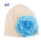 Baby Flower Hat Newborn Girl Cotton Beanie Cap Peony Flower Infant Spring Hat Children Accessories Retail SW057-Color 7-M-JadeMoghul Inc.