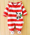 Baby Girl/ Boys Full Sleeves Printed Bodysuits-Beige-12M-JadeMoghul Inc.