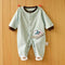 Baby Girl/ Boys Full Sleeves Printed Bodysuits-Gold-12M-JadeMoghul Inc.