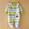 Baby Girl/ Boys Full Sleeves Printed Bodysuits-Grey-12M-JadeMoghul Inc.