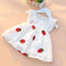Baby Girl Dress 0-2Y Newborn Baby Summer Embroidery Flower Strawberry Cotton Dress Infant Baby 1Year Birthday Dress Baby Clothes-strawberry-3M-JadeMoghul Inc.
