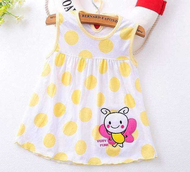 Baby girl Dress 2017 summer girls dresses style infantile Dress hot sale baby girl clothes Summer flower style dress low price-1-3M-JadeMoghul Inc.