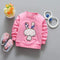 Baby Girls' Bunny Sweater-Rose Rabbit 1-9M-JadeMoghul Inc.
