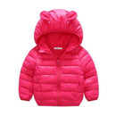Baby Girls Coat & Jacket Children Outerwear winter Hooded coats Winter Jacket Fashion Kids Coat children's Warm Girls clothing-color mei red-3M-JadeMoghul Inc.