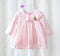 Baby Girl's European Style Cotton Dress-Pink-3M-JadeMoghul Inc.