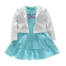 Baby Girls' Frilly Floral Dress-lanhua-6M-JadeMoghul Inc.