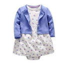 Baby Girls' Frilly Floral Dress-zihua-6M-JadeMoghul Inc.