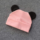 Baby Hat With Ears Cotton Warm Newborn Accessories Baby Girl Boy Autumn Winter Hat For Kids Infant Toddler Beanie Cap Girls Hat AExp