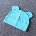 Baby Hat With Ears Cotton Warm Newborn Accessories Baby Girl Boy Autumn Winter Hat For Kids Infant Toddler Beanie Cap Girls Hat AExp