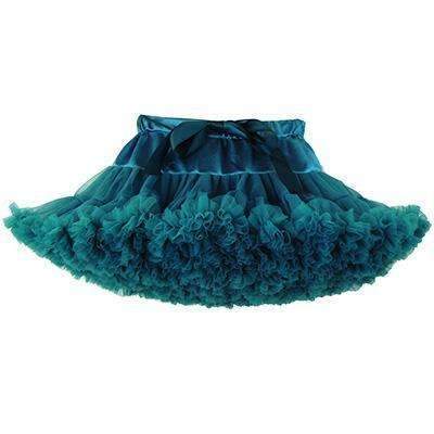 Baby infant girl tutu pettiskirt photography fluffy skirt toddler newborn princess christmas skirt for girls 0-2 Ys baby gift-Teal-6M-JadeMoghul Inc.