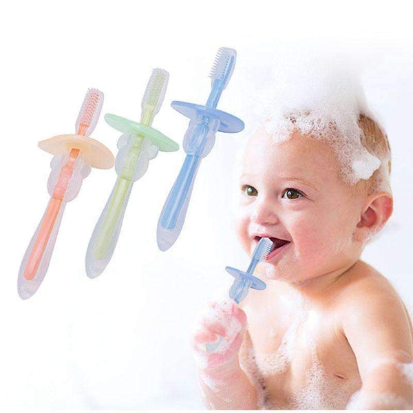 Baby Infants Kids Soft Safe Bendable Teether Training Teeth Toothbrush Brush New-BL-JadeMoghul Inc.