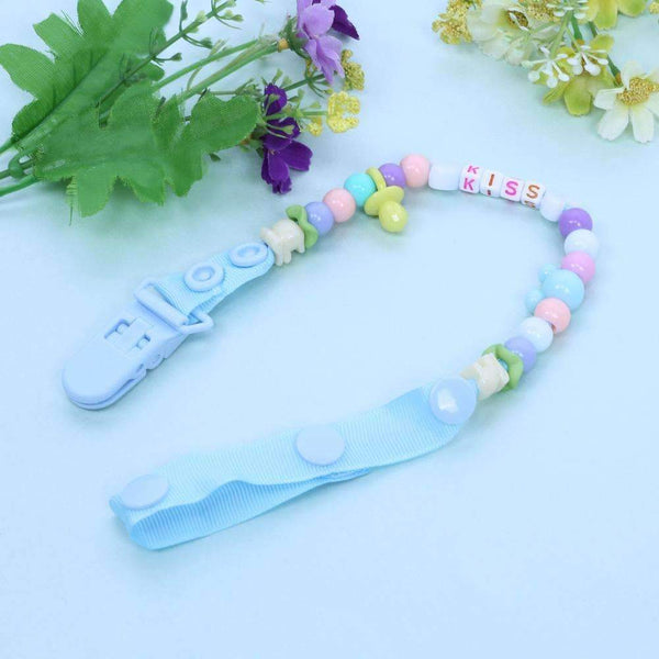 Baby Pacifier Clip Chain New Baby Boys Girls Pacifier Clips Newborn Dummy Pacifier Chain Clip Holder Baby Nipple Feeding-Pink-JadeMoghul Inc.
