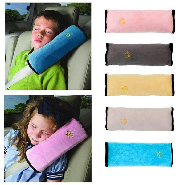 Baby Pillow Kids Shoulder Pad Cover Car Auto Safety Seat Belt Harness Children Head Protection Covers Anti Roll Pillow Cushion-5-JadeMoghul Inc.