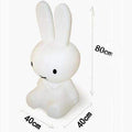 Baby Rabbit Lamp Bed Room Toy Anti-fall Waterproof Environmental Bear Lovely Light Children Christmas gift Electricity Charged-big rabbit-JadeMoghul Inc.