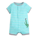 Baby Romper New Fashion Cartoon Short Sleeve Baby Girl Boy Clothes Summer Baby Costume 100% Cotton Newborn Infant Jumpsuits 6-24-A-9M-JadeMoghul Inc.