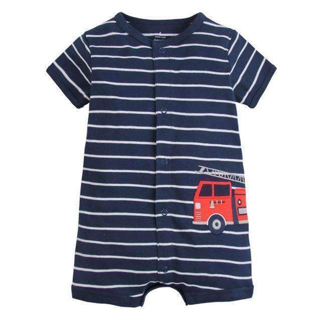 Baby Romper New Fashion Cartoon Short Sleeve Baby Girl Boy Clothes Summer Baby Costume 100% Cotton Newborn Infant Jumpsuits 6-24-F-9M-JadeMoghul Inc.