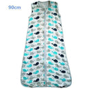 Baby Sleeping Bag SleepSack Muslin Blanket Thin Soft Vest Type Cotton Gauze Newborn Baby Tracksuit Sleepwear 83CM&90CM-Red Star M-JadeMoghul Inc.