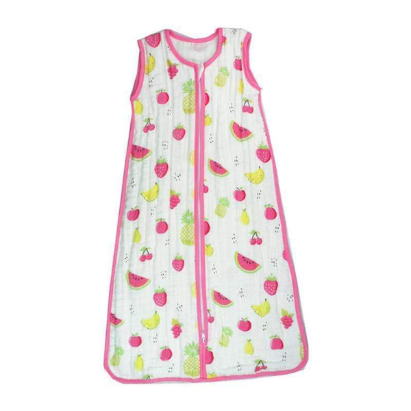 Baby Sleeping Bag SleepSack Muslin Blanket Thin Soft Vest Type Cotton Gauze Newborn Baby Tracksuit Sleepwear 83CM&90CM-Red Star M-JadeMoghul Inc.