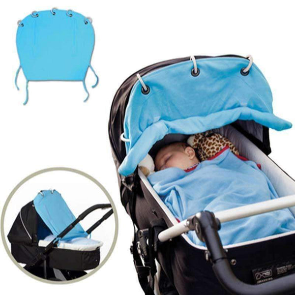 Baby Stroller Accessories Cotton Baby Carriage Sunshade Cloth Curtain For Stroller Pram Sunshade Buggy Canopy Cover--JadeMoghul Inc.