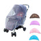 Baby Stroller Pushchair Mosquito Insect Shield Net Safe Infants Protection Mesh Stroller Accessories Mosquito Net 150cm-White-JadeMoghul Inc.