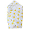 Baby Swaddle 90*90cm Baby Blanket Thick Warm Berber Fleece Envelopes For Newborns Infant Wrap Baby Bedding Sleeping-Yellow Crown-JadeMoghul Inc.