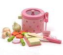 Baby Toys Super Cute Simulation Vegetable Hot Pot Wooden Toys Play Food Prentend Play Food Set Birthday Gift--JadeMoghul Inc.