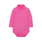 Baby Turtle Neck Soft Cotton Solid Color Bodysuit-as picpicture-6M-JadeMoghul Inc.