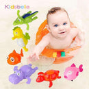Baby Wind Up Toys Bath Toys Lovely Turtle Fish Shark Hippo Clockwork Chain Animal Swimming Toys Kids Bathtime toy Classic Toys--JadeMoghul Inc.