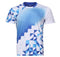 Badminton Shirt Unisex Table Tennis Jersey Plus Size Breathable Woman/men T-shirt Badminton / ping pong Tshirt Trainning Shirts-Blue color-L-JadeMoghul Inc.