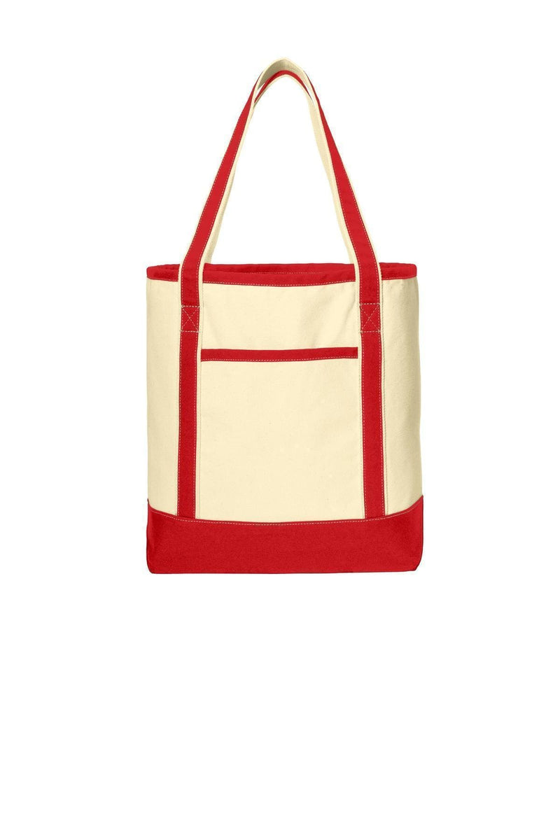 Port Authority Large Cotton Canvas Boat Tote. BG413