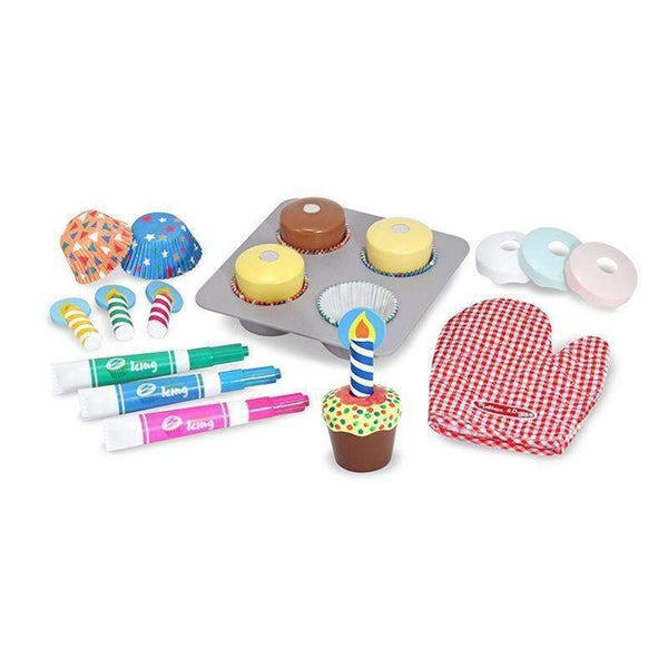 BAKE & DECORATE CUPCAKE SET-Toys & Games-JadeMoghul Inc.