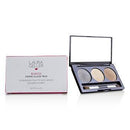 Baked Cream Glaze Trio Eyshadow Palette With Brush -