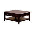 Baldwin Espresso Square Cocktail Table-Coffee Tables-Espresso-Wood-JadeMoghul Inc.